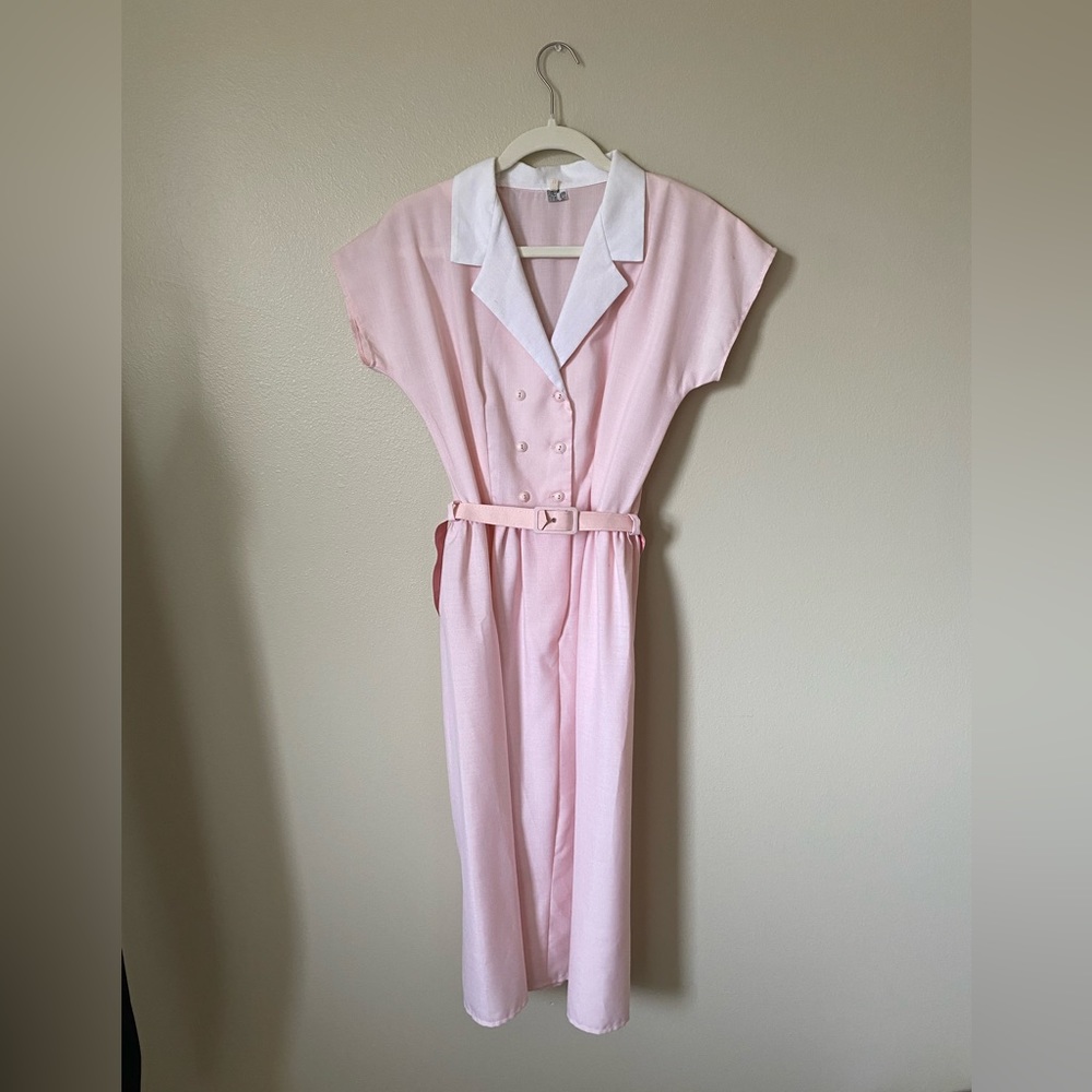 Vintage Pink 1950's Dress
